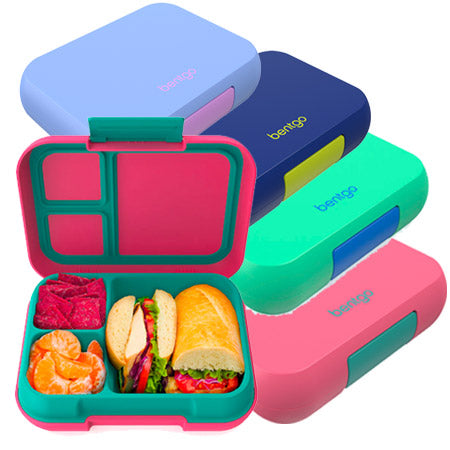 Bentgo Modern 4 Compartment Bento Style Leak-Resistant Lunch Box - Navy