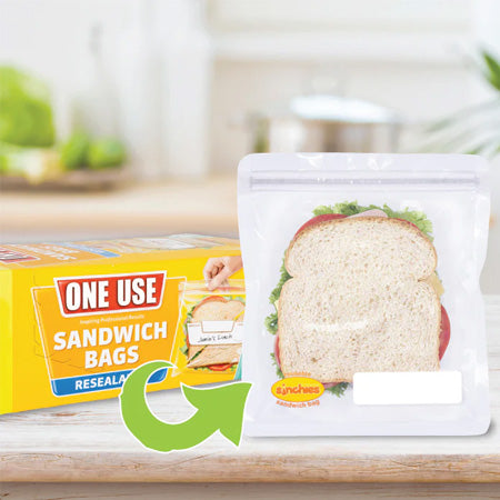 Sinchies Reusable Sandwich Bag (5 Pack)