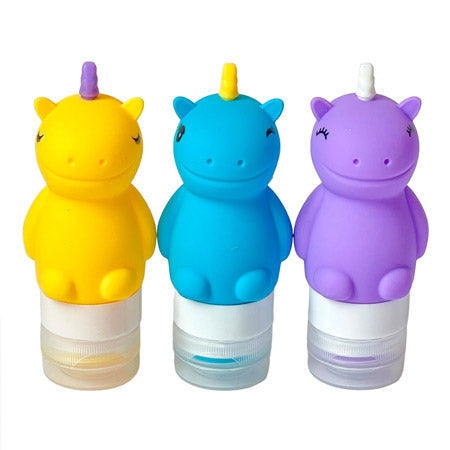 Yumbox Unicorn Squeeze Bottle (3 pack)