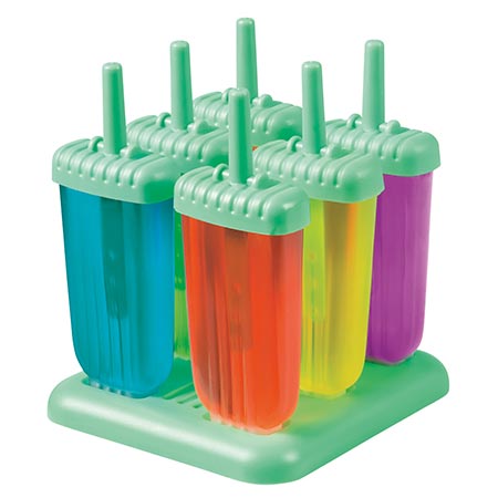 2024 Popsicle Mold Set 8 Reusable Ice Cream Molds For Popsicle Machine-with  Silicone Funnel, Cleaning Brush And Kitchen Supplies (blue And Green)