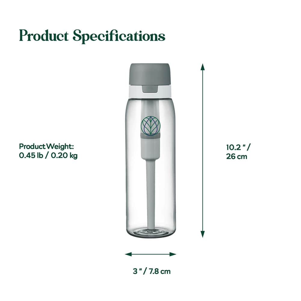 Earths Water Ultra Water Filter Bottle + Urban Filter