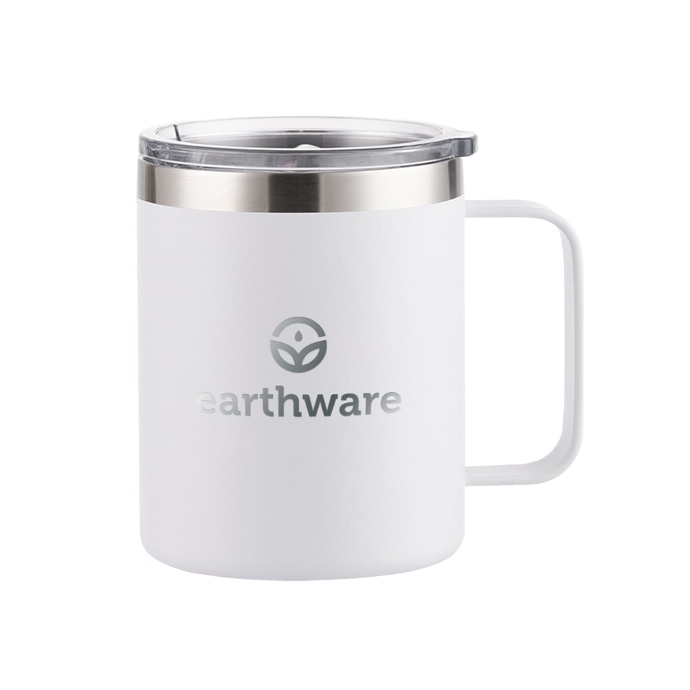 Earth Camp Mug Premium Insulated Travel Cup - Ivory (355ml)