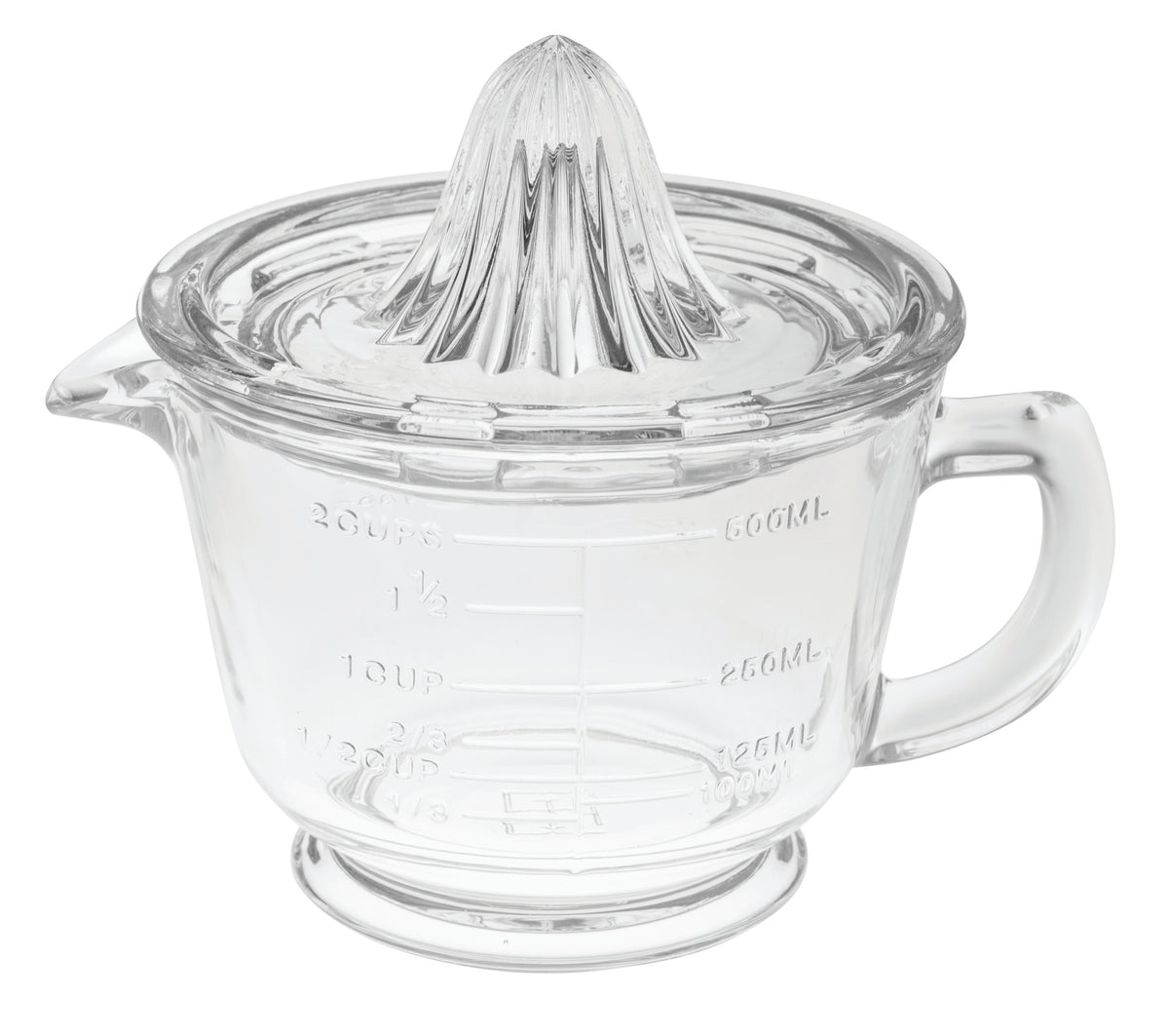 Avanti Glass Juicer with Measurements