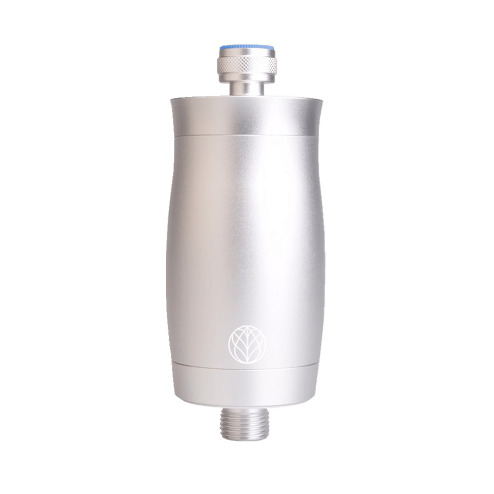 Earths Water Premium Shower Filter Water Purifier &amp; Water Softener - Silver