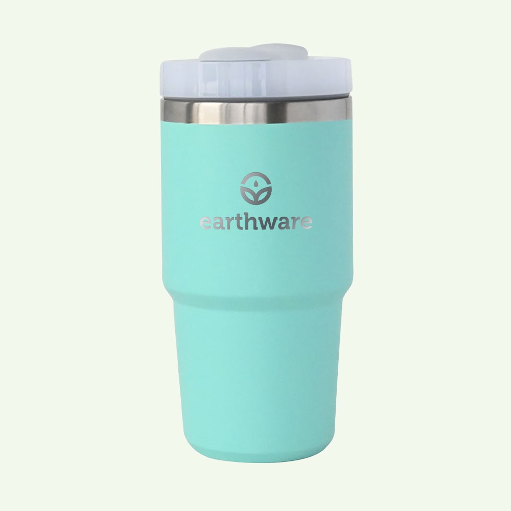 Premium Insulated Travel Cup - Mint (600ml)