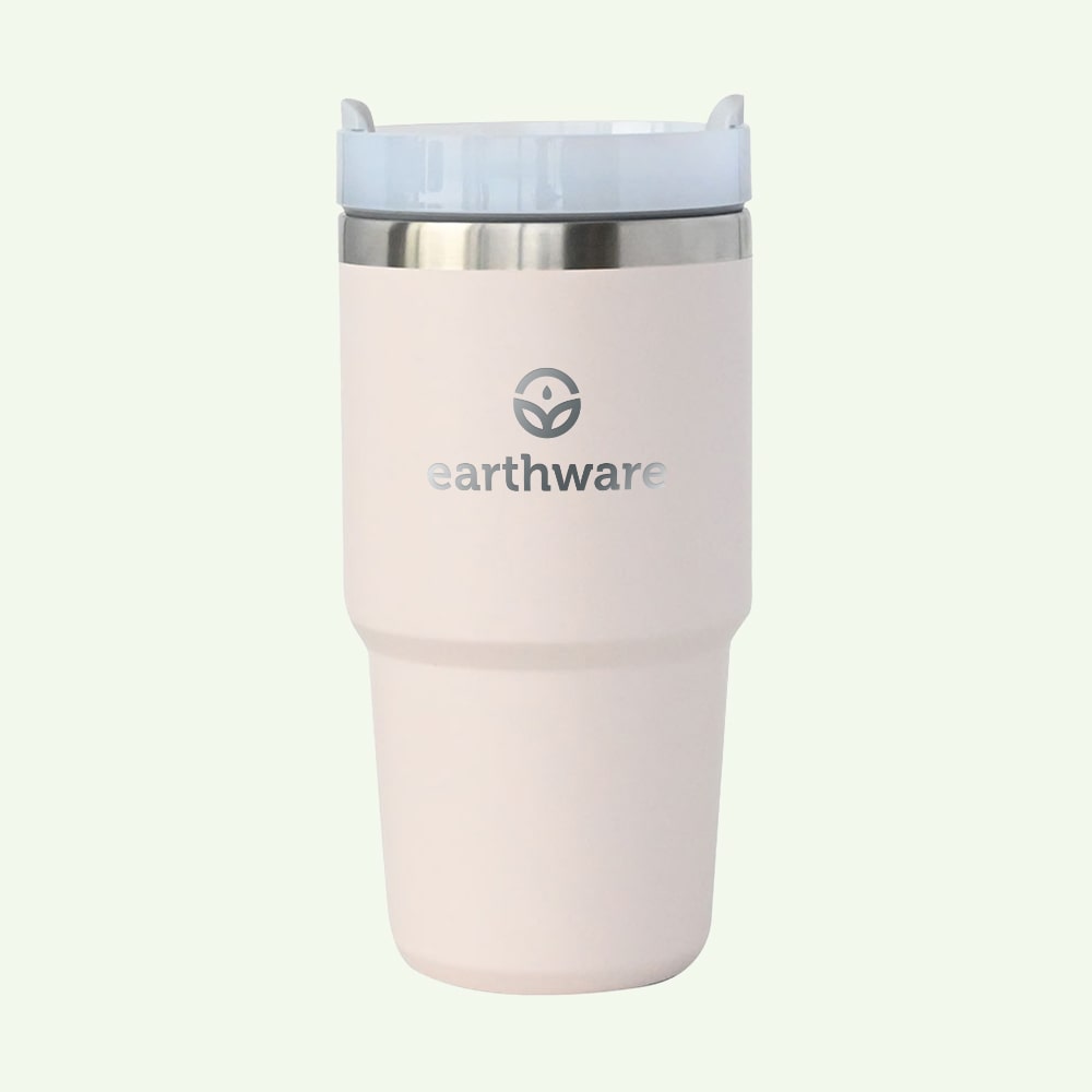 Premium Insulated Travel Cup - Pink (600ml)