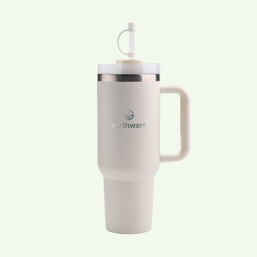 Premium Insulated Tumbler - Cream (1.2L)