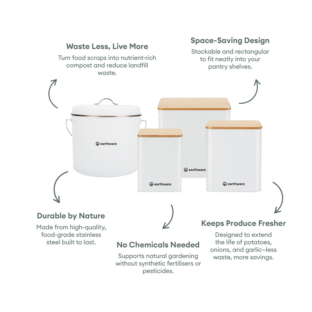 Complete Kitchen Storage Container Set