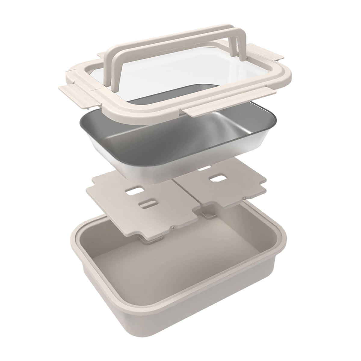 Alfresco Lane Chill & Carry Grazing Box - Mushroom Grey