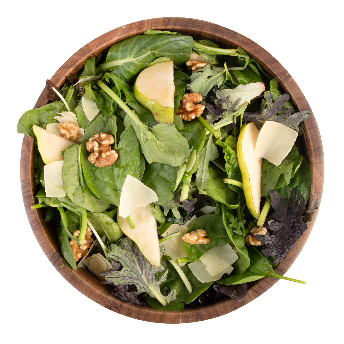 Alfresco Lane Acacia Wood Salad Bowl