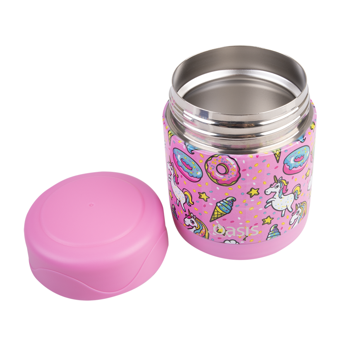 Oasis Stainless Steel Double Wall Insulated Kid's Food Flask 300ml