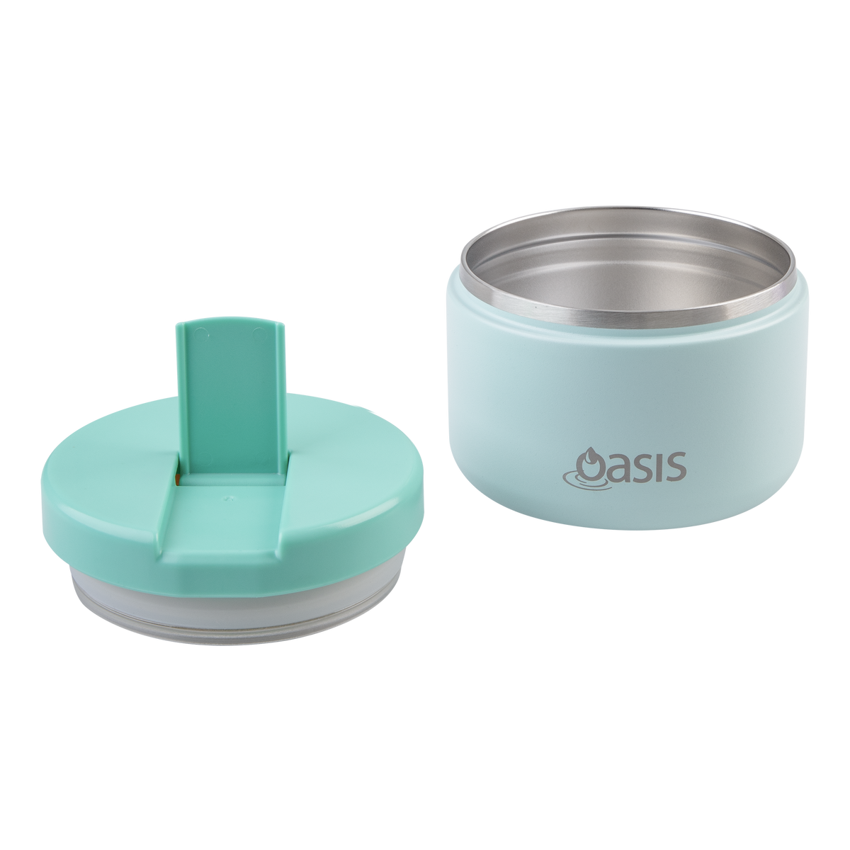 Oasis Stainless Steel Insulated Food Flask with quick release 300ml