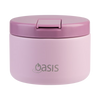 Oasis S/S Insulated Food Flask with quick release 300ml