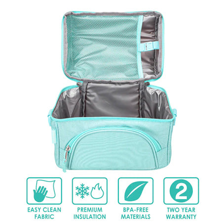 Bentgo Deluxe Lunch Bag Hello Green