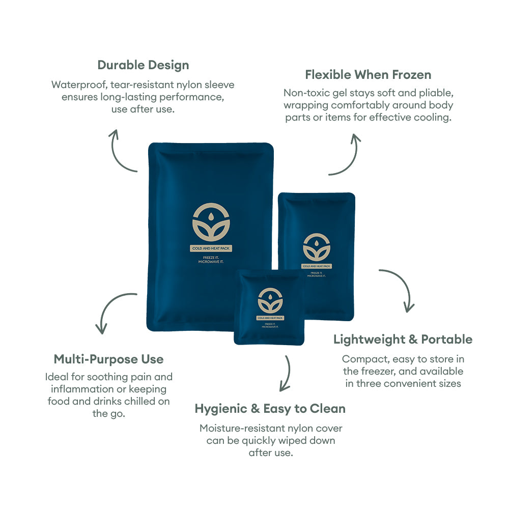 No-Tox Gel Ice Pack & Heat Pack (Small)