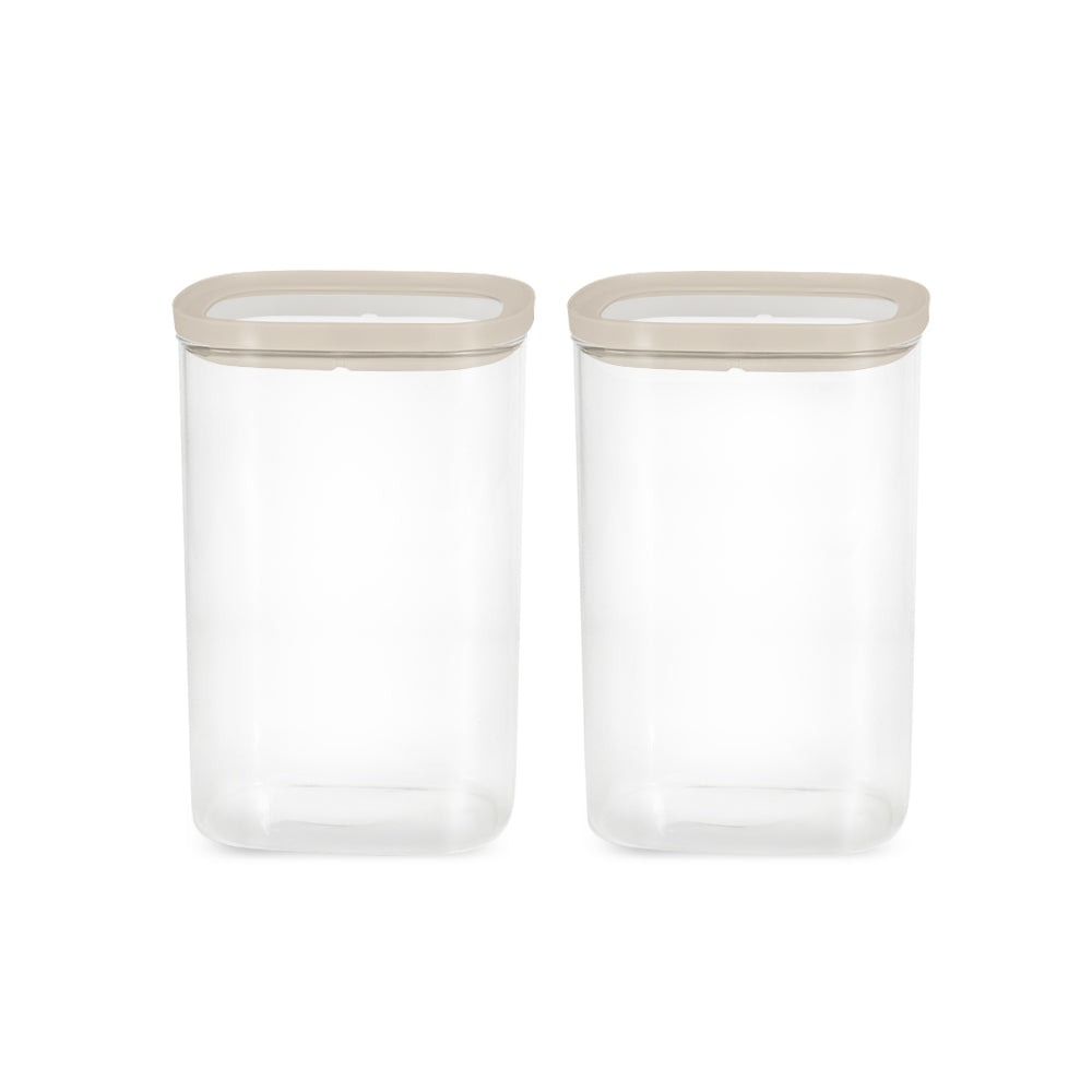Cube Glass Pantry Storage Jars - Starter Set