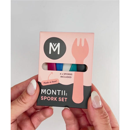 Montiico Mini Spork Set (4pk)