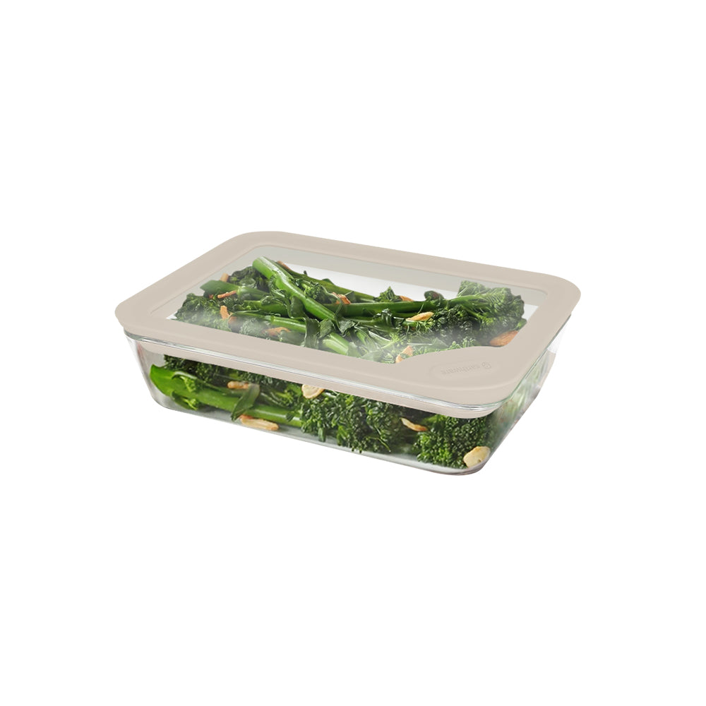 Glass Food Storage Containers - Rectangle (770ml)