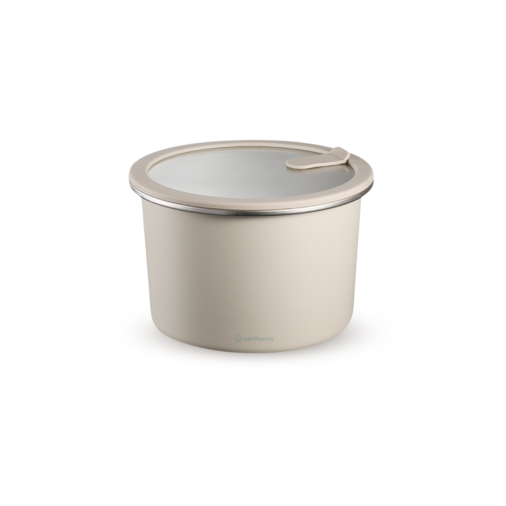 Stainless Steel Food Storage Container - Circle (1500ml)