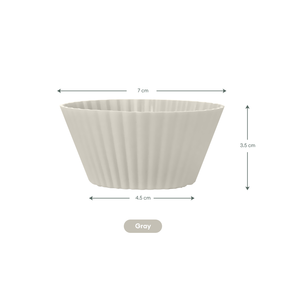 No-Tox Silicone Muffin & Cupcake Moulds - 12 Piece Set
