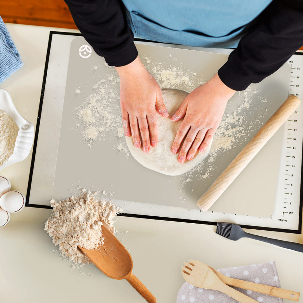 No-Tox Silicone Oven Tray & Baking Mat - 2 Pack