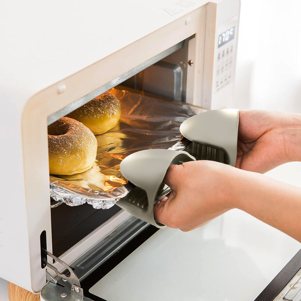 No-Tox Silicone Oven Mitt Set - Green