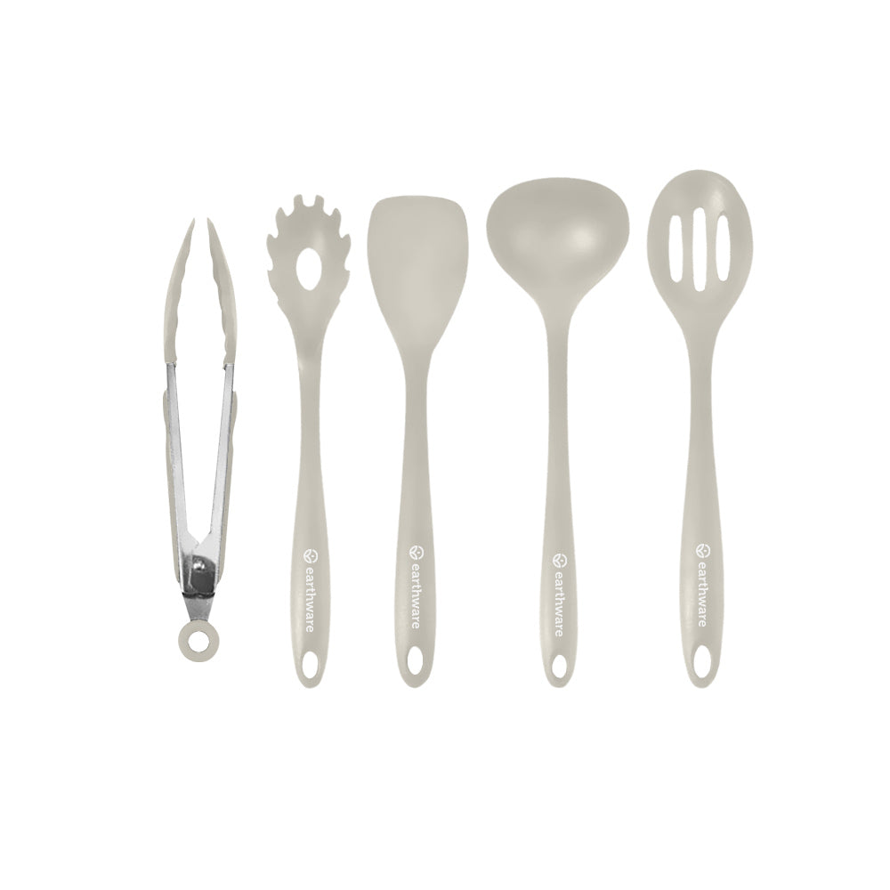 No-Tox Silicone Kitchen Utensils Set - Cooking