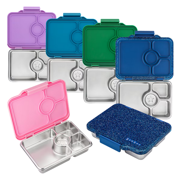 Yumbox Prêt Stainless Steel Bento Box - Hello Green