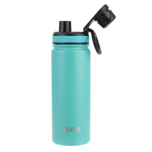 Oasis Insulated S/Steel Sports Bottle (550ml) w/ Screw Cap