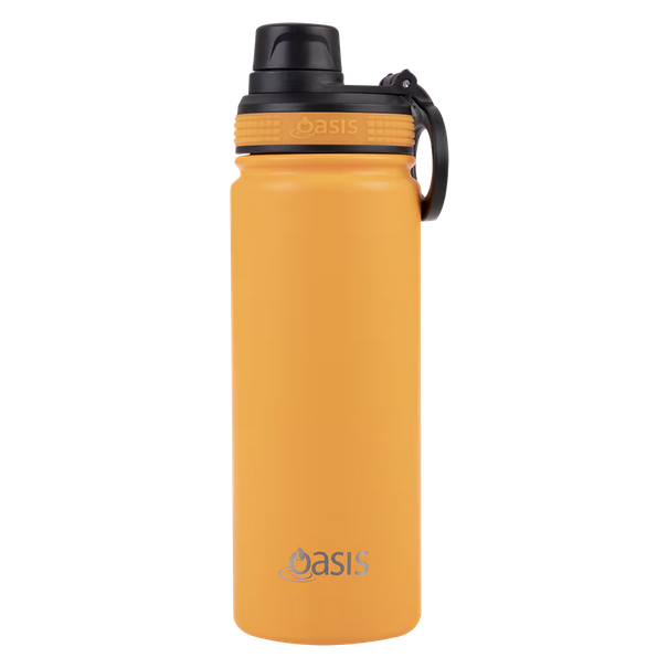 Oasis Insulated S/Steel Sports Bottle (550ml) w/ Screw Cap