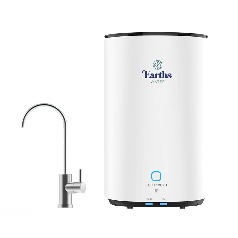 Earths Water Under Sink Reverse Osmosis Water Filter with Tap