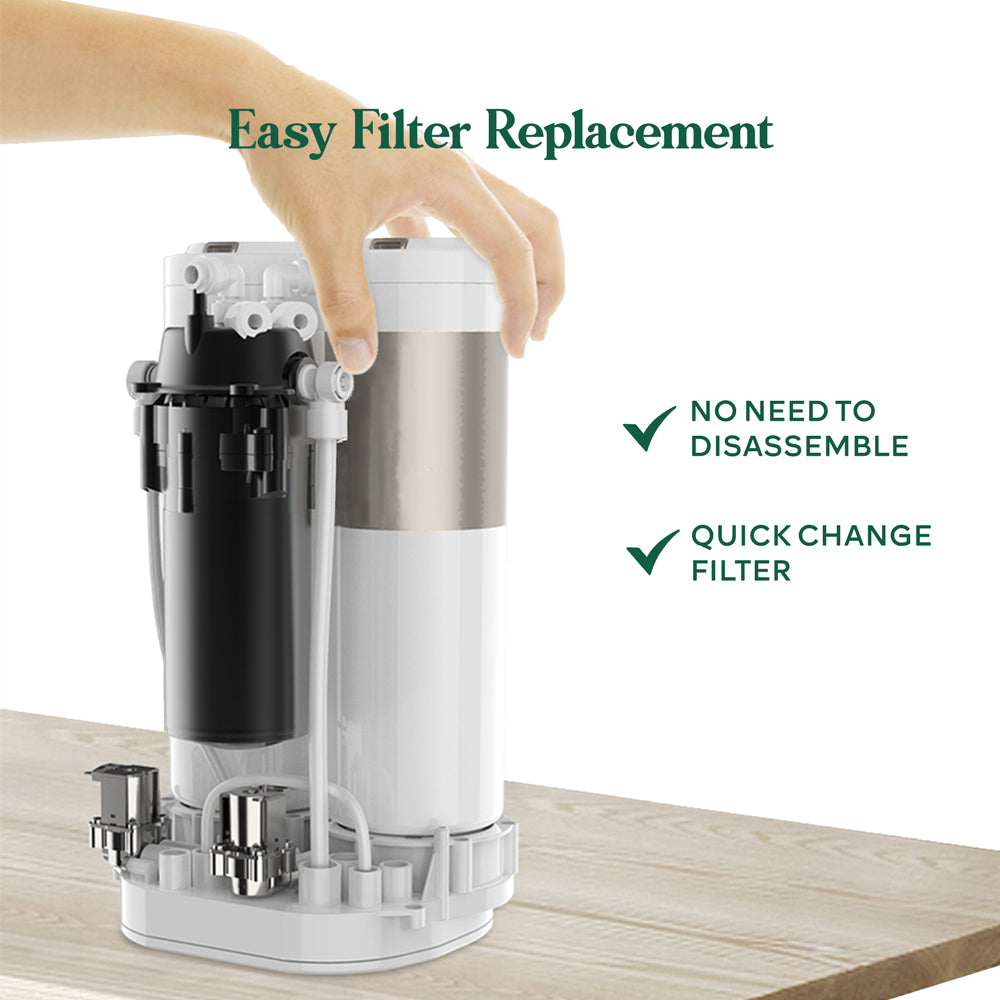 Earths Water Under Sink Reverse Osmosis Water Filter with Tap