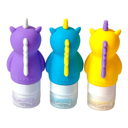 Yumbox Unicorn Squeeze Bottle (3 pack)