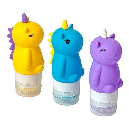 Yumbox Unicorn Squeeze Bottle (3 pack)