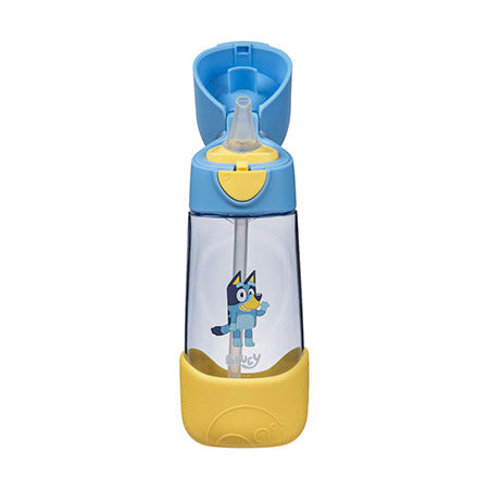 b.box Drink Bottle w/ Straw Lid - Bluey (450ml)