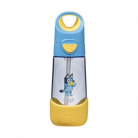 b.box Drink Bottle w/ Straw Lid - Bluey (450ml)