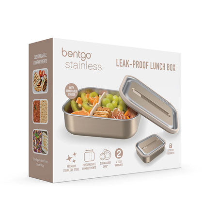 Bentgo Stainless Steel Lunch Box (Leak-proof 1.2L)