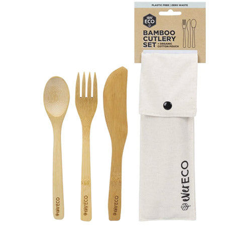 Ever Eco Bamboo Cutlery Set (3pc)
