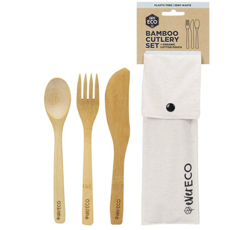 Ever Eco Bamboo Cutlery Set (3pc) - Hello Green
