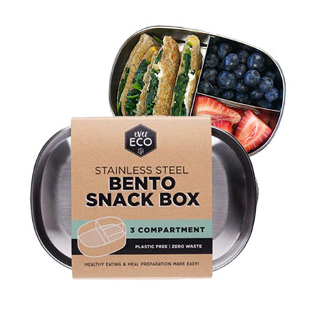 Ever Eco Bento Snack Box (3 Compartment)