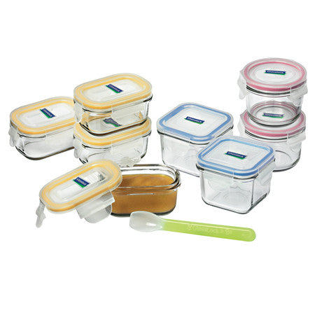 Glasslock Glass 9pc Baby Meal Set