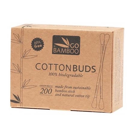 Go Bamboo Cotton Buds (200pk)