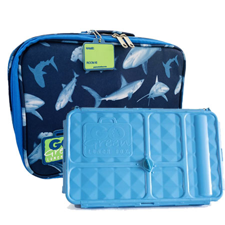 Shark Frenzy + Blue Lunch Box Set