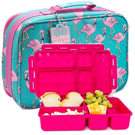 Flamingo + Pink Lunch Box Set