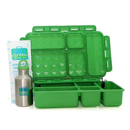 Go Green Bento Lunch Box Set