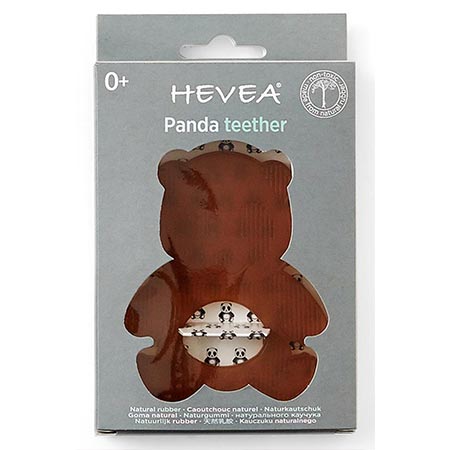 Hevea Soothing Teether (Panda, Natural Rubber)