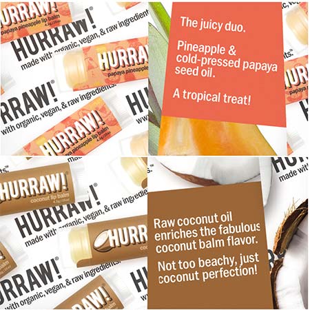 Hurraw Organic Lip Balm