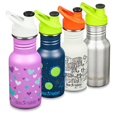 Klean Kanteen Kid Classic S/S Bottle w Sport Cap 12oz (355ml)