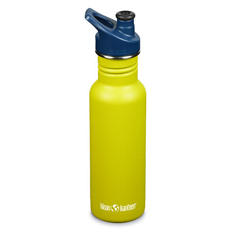 Klean Kanteen Classic S/S Bottle w Sports Cap 18oz (532ml)