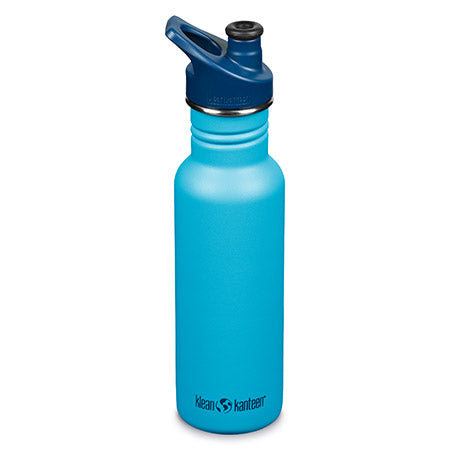 Klean Kanteen Classic S/S Bottle w Sports Cap 18oz (532ml)